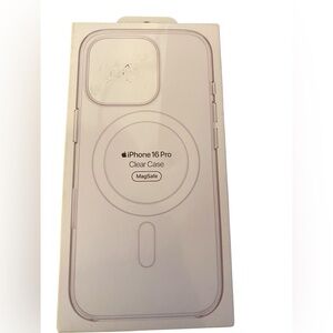 Apple iPhone 16 Pro Clear Transparent Case 
with MagSafe
New